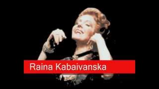 Raina Kabaivanska Verdi  La Traviata E strano Ah forse e lui Follie Sempre libera [upl. by Vizzone]