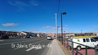 4K St Johns NL Canada Walking on Torbay Road  73 [upl. by Walther]