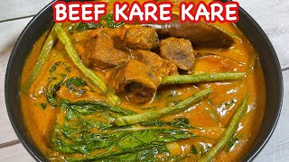 BEEF KARE KARE RECIPE [upl. by Suoivart]