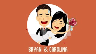 Bryan amp Carolina  Love Story Animation  by FRIGG ANIMATION [upl. by Eldwen]