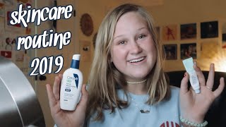 how i keep my skin clear skincare routine 2019  vlogmas day 15 [upl. by Argyle842]