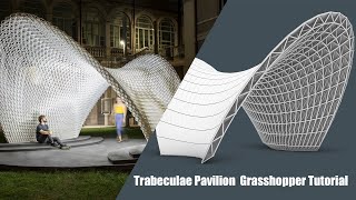 Parametric Pavilion Design Grasshopper Trabeculae Pavilion [upl. by Barde]