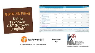 Master Your Gstr 3b Filing With Taxpowers Topnotch Gst Software [upl. by Marlene655]