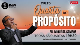 IMW MANANCIAIS  CULTO DE QUARTA  25 SET 2024 [upl. by Salot]