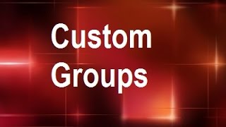 MicroStrategy  Custom Groups  Online Training Video by MicroRooster [upl. by Cati239]