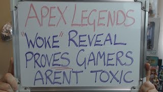 APEX LEGENDS quotWokequot Reveal PROVES Gamers ARENT Toxic but Journalists ARE [upl. by Norabel]