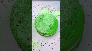 FUFUSQUISHY ASMR 🟢🍪 1600G GREEN OREO [upl. by Okim]