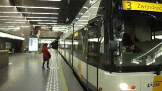 Trams in Antwerpen Anvers  Straßenbahn  Villamos [upl. by Nlyak764]