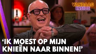 René openhartig over bezoek aan SMhuis Ik was te laat dus moest op mijn knieën naar binnen [upl. by Pontone]