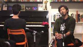 Baskara Putra  Peradaban feat Tristan Juliano Piano Version Live at Kios Ojo Keos 13022019 [upl. by Llemar]