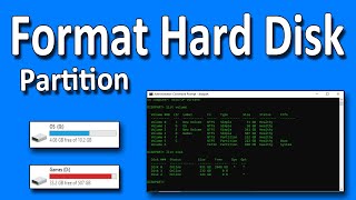 How To Format Hard Disk Completely Including All the Partition in Windows 10 [upl. by Llednohs]