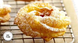 Professional Baker Teaches You How To Make CRULLERS [upl. by Assillam658]