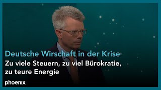 Deutsche Wirtschaft Prof Bardt Institut der Deutschen Wirtschaft zu Zustand und Krise  120924 [upl. by Auqenahs412]