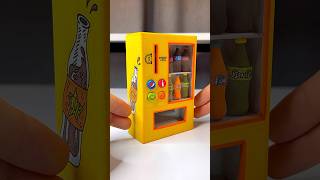 DIY Working Soda Vending Machine with Paper  Paper Craft Ideas shorts papercraft [upl. by Lisle209]