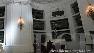 Una visita al panteón de los Alba donde reposarán los restos de la Duquesa [upl. by Hanway]