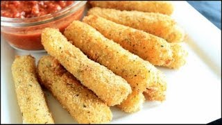 Homemade Mozzarella Sticks [upl. by Biegel]