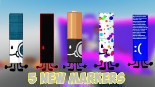 How to Get All 5 New Markers  ROBLOX FIND THE MARKERS [upl. by Maryl]