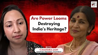 Celebrating Indias Craft Traditions and the Revival of Banaras Brocades With Chandra Jain  Ep 186 [upl. by Addam]