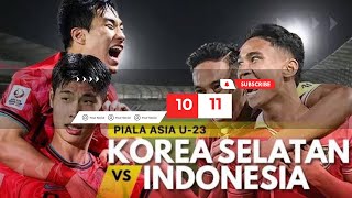 Indonesia vs Korea 2024 Pinalti Indonesia vs korea viral bola hari ini [upl. by Arzed333]