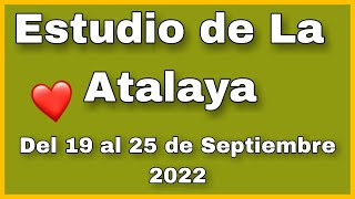 Comentarios para el Estudio de la Atalaya 30 octubre5 Noviembre 2023 Atalaya de esta semana [upl. by Lena]