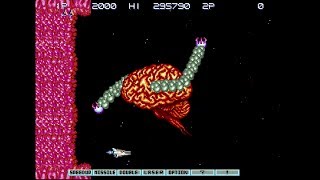 Gradius III ArcadePS2 Hidden Bonus Stage 2 Salamander [upl. by Harpp647]