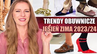 🍂 TRENDY OBUWNICZE JESIEŃ ZIMA 202324 🍂 TE BUTY BĘDĄ MODNE TENDENCJE MODOWE Z WYBIEGÓW CZ2 [upl. by Aneer162]