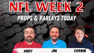 Props and Parlays Today  2024 NFL Week 2 Player Props Predictions and Best Bets [upl. by Ianthe]