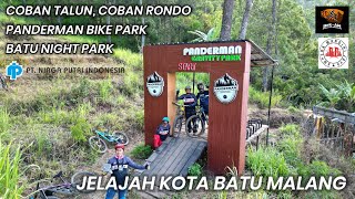 episode 2  Gowes brakseng  coban talun  coban rondo  panderman bike park  batu night park [upl. by Hairam283]