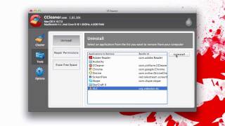 CCleaner for Mac Clean Up OS X [upl. by Burne607]