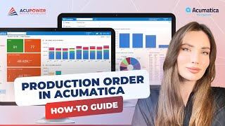 Acumatica ERP Tips and Tricks Mastering Production Order Creation [upl. by Bysshe]