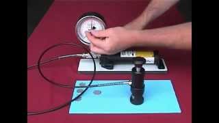 Defelsko Positest Pull Off Adhesion Tester Instructional Video [upl. by Yanehs]