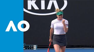 Viktorija Golubic v Elina Svitolina match highlights 1R  Australian Open 2019 [upl. by Forbes380]