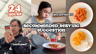 i ate the recommended serving suggestion for 24 hours tiny portions  clickfortaz [upl. by Karrie857]