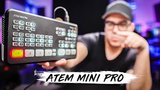 🎙ATEM Mini Pro  Switcher para Streaming y Grabación [upl. by Hosea]