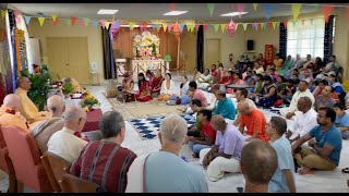 Highlights  Tirobhava Festival of HH Bhakti Charu Swami DeLand 2023 [upl. by Gerge]