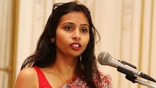 Inculpée pour fraude aux USA une diplomate indienne est rapatriée [upl. by Navlys]