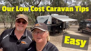 Our Low Cost Caravan Tips [upl. by Neelrahs]