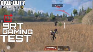 ONE PLUS 9RT GAMING TEST COD MOBILE  GRIND IS ON 🔥 [upl. by Ynohtnaed]