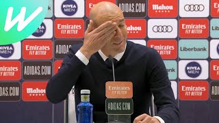 Real Madrid 21 Barcelona  Zinedine Zidane  La Liga  202021  Press Conference [upl. by Nolaj]