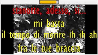 Battisti Il tempo di morire Karaoke con cori e motore Harley motocicletta [upl. by Koloski251]