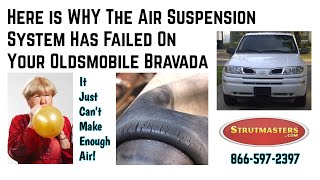 WHY The Air Suspension Has Failed On Your Oldsmobile Bravada And A Great Way To Fix It [upl. by Abisia546]