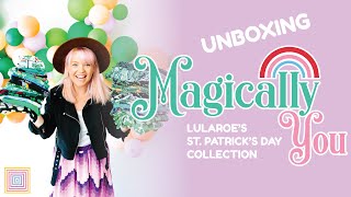 Unboxing LuLaRoe St Patricks Day Leggings Magically You [upl. by Icaj]