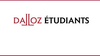 Présentation de Dalloz étudiants [upl. by Cressi953]