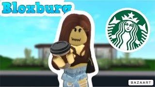 I built a Starbucks in Bloxburg [upl. by Zolner713]