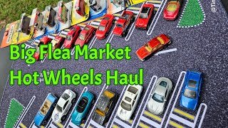 Big Flea Market Hot Wheels Haul from Renningers in Melbourne Florida [upl. by Farrar344]