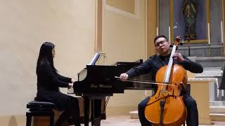 Rachmaninoff Elegie in e flat minor Op3 No1 Cello and Piano [upl. by Tratner]