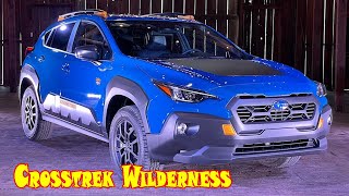 2024 subaru crosstrek wilderness edition  2024 subaru crosstrek wilderness vs outback wilderness [upl. by Herrod]