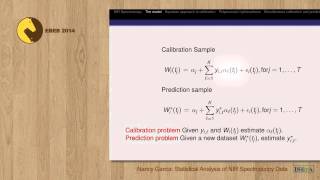 Nancy Garcia  Statistical Analysis of NIR Spectroscopy Data [upl. by Vincelette]