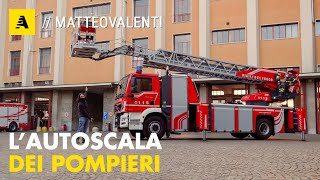 I segreti dellAUTOSCALA dei POMPIERI  Come funziona la più avanzata e alta dItalia [upl. by Paterson131]