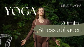 20 MIN YOGA  Stress loslassen – Herz öffnen  sanfte Bewegung und energetische Zentrierung [upl. by Isnan]